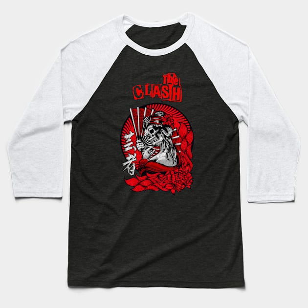 the clash london calling Baseball T-Shirt by Virtue in the Wasteland Podcast